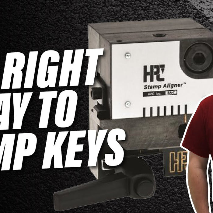 The Right Way to Stamp Keys