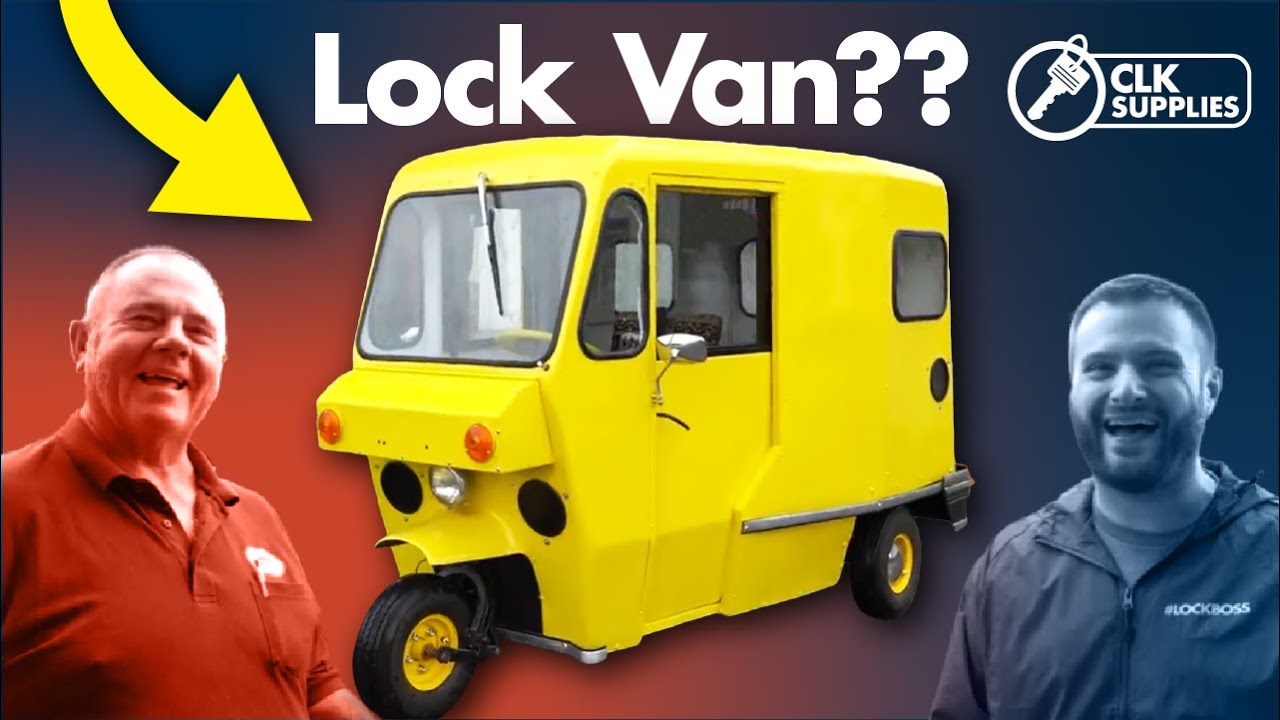 CRAZY 3-Wheel Locksmithing Van Build