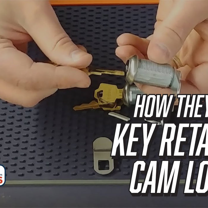 Key Retaining Cam Locks