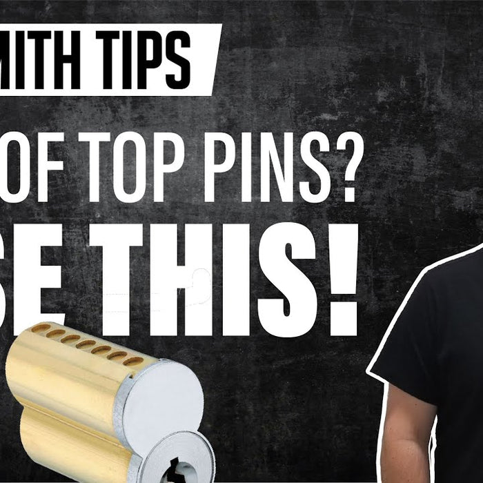 Locksmith Tip | Rekeying Locks and out of Top Pins?