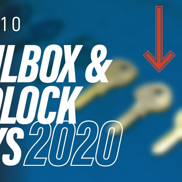Top 10 Mailbox & Padlock Key Blanks in the USA