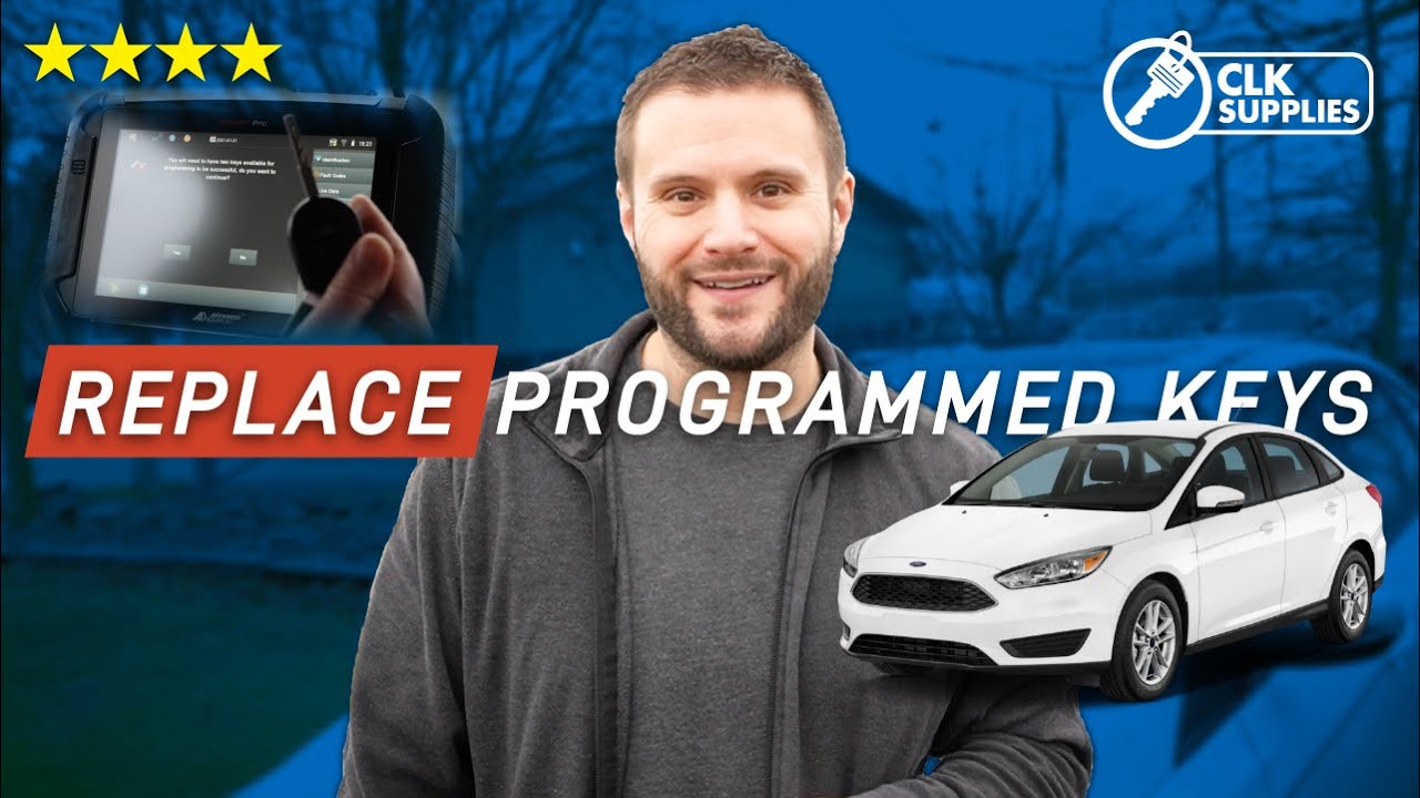 Key Programming  2018 Ford Focus Add & Erase Keys W SmartPRO!