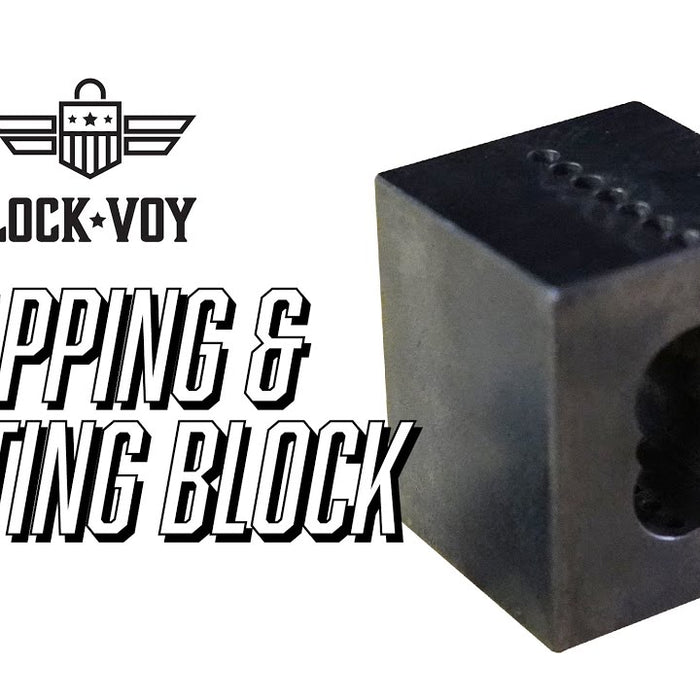 Locksmith Tools  Heavy Duty SFIC Capping and Ejecting Block