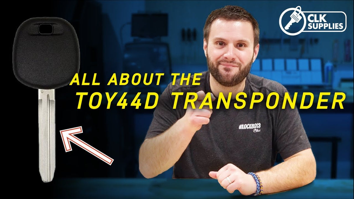 Instacode Toy 43 Keycode Everything You Need To Know About The TOY44D Transponder Key — CLK Supplies