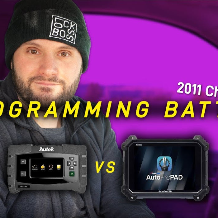 Key Programming BATTLE | Autek Ikey820 vs. AutoProPAD On A 2011 Chevy Tahoe!