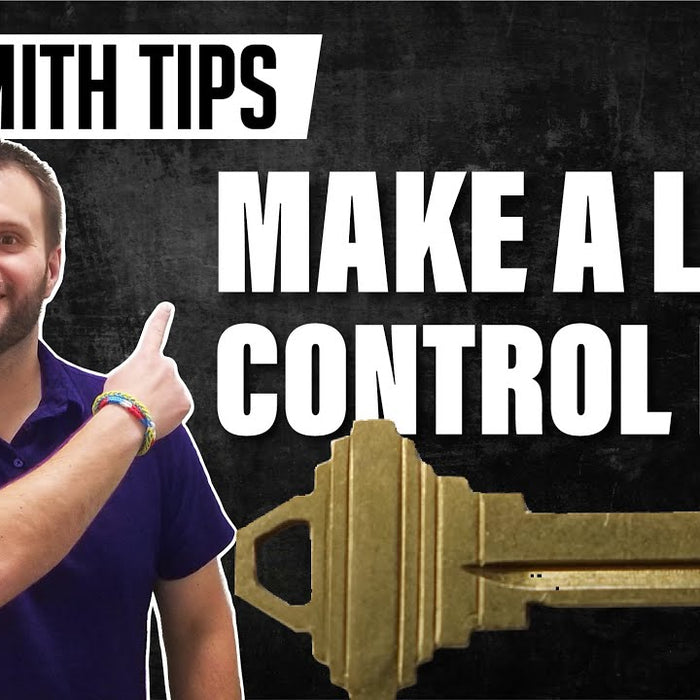 Locksmith Tip: How to Make a LFIC Control Key
