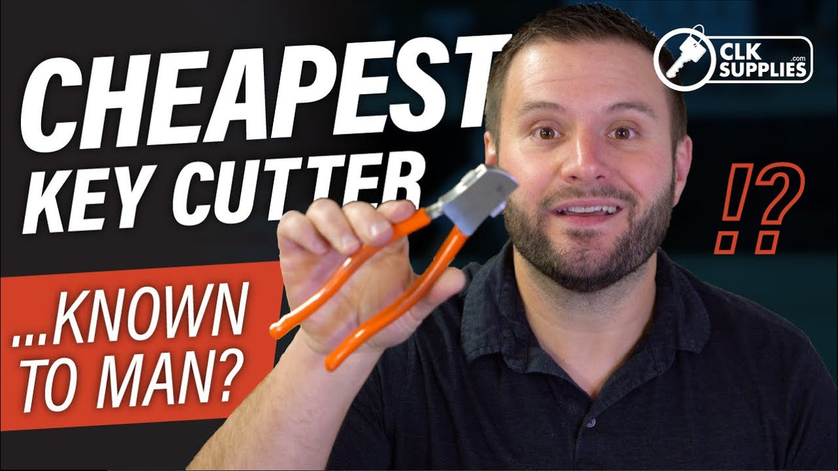 Using the Lishi Key Cutter to Cut an SC1 key Blank HowTo Do It