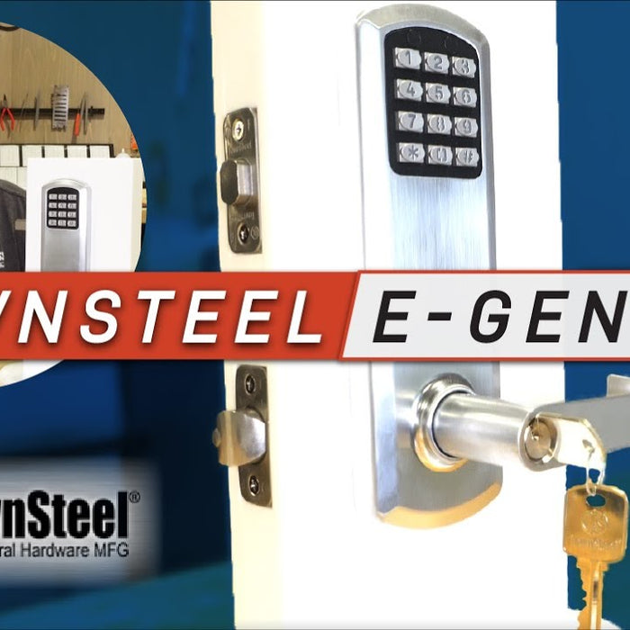 Locksmithing 101 | Townsteel Outdoes Themselves Again! E-Genius Electronic Lock