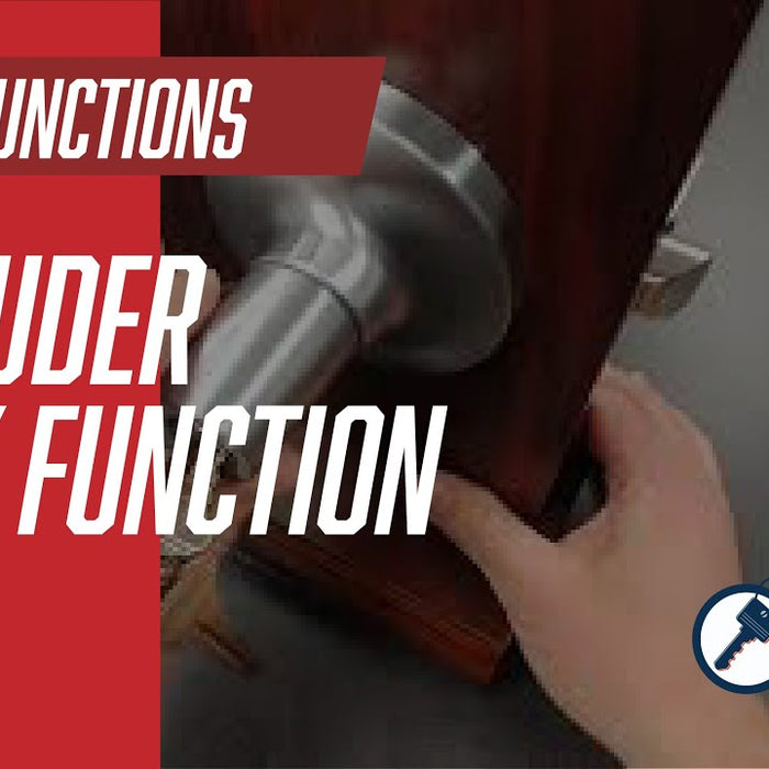 Intruder Lock Function on Grade 1 & 2 Commercial Locks