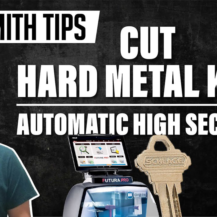 How to cut hard metal keys
