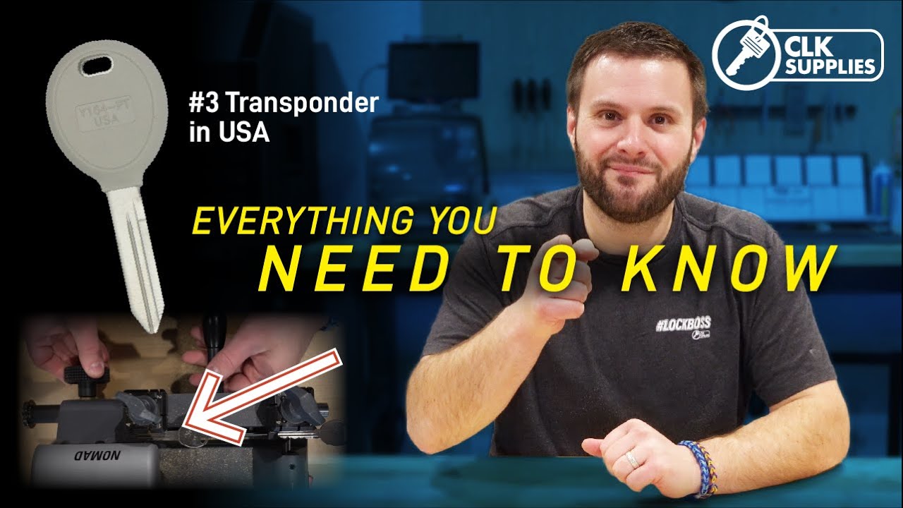 Locksmithing 101 | EVERYTHING You Need to Know About the Y164 Transponder Key