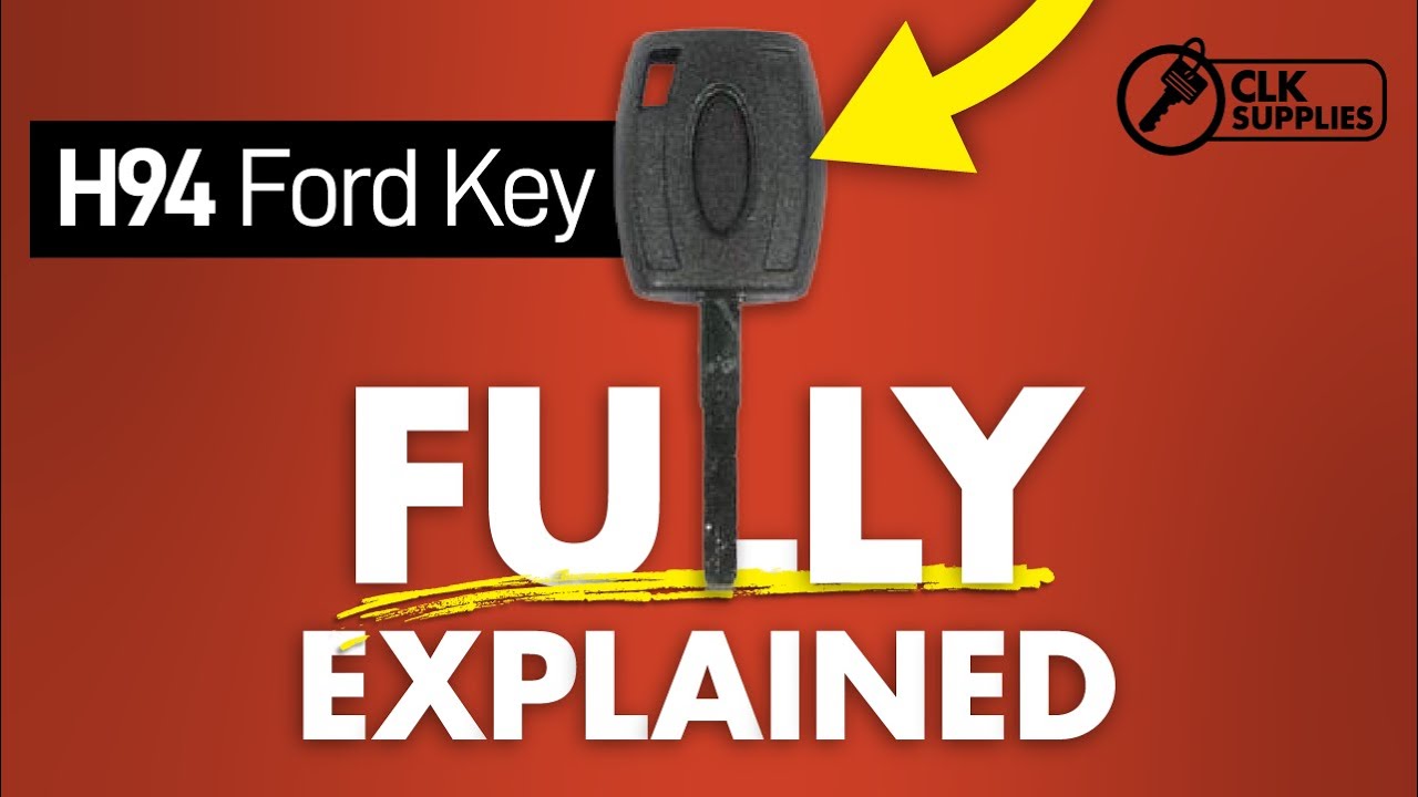 Transponder Keys Explained | H94 Ford 80 Bit