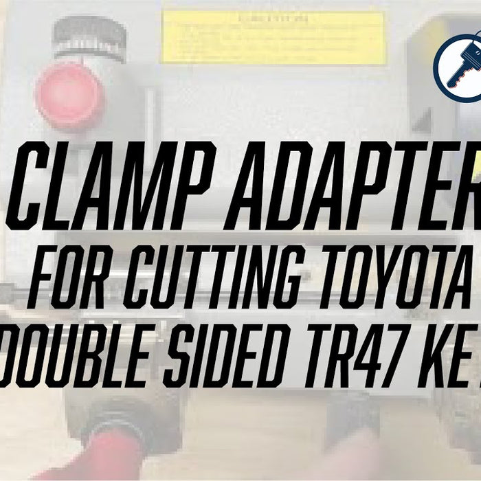 Clamp Adapter for Cutting Toyota Double-Sided TR47 Keys