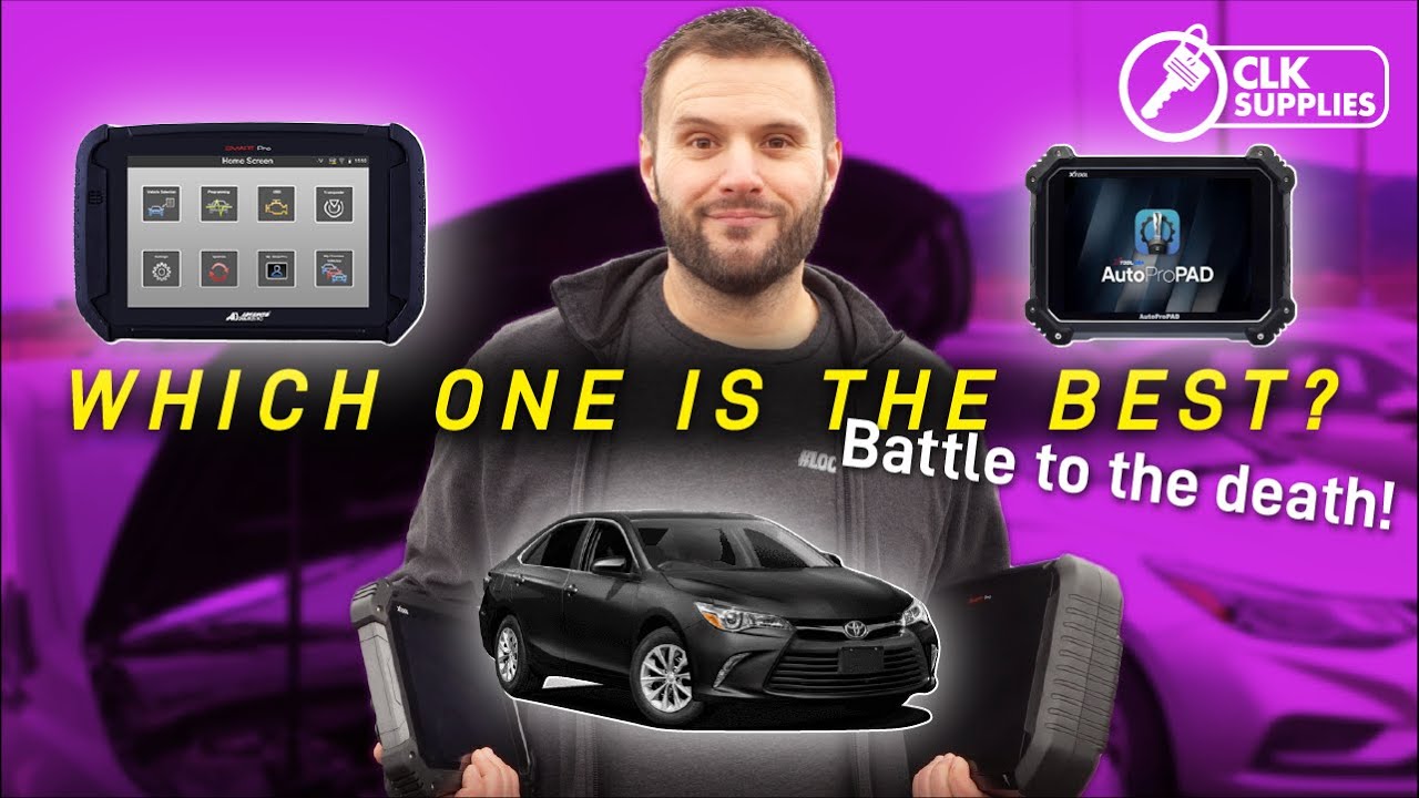 Key Programming BATTLE | Smart PRO vs. AutoProPAD On A 2017 Toyota Camry!