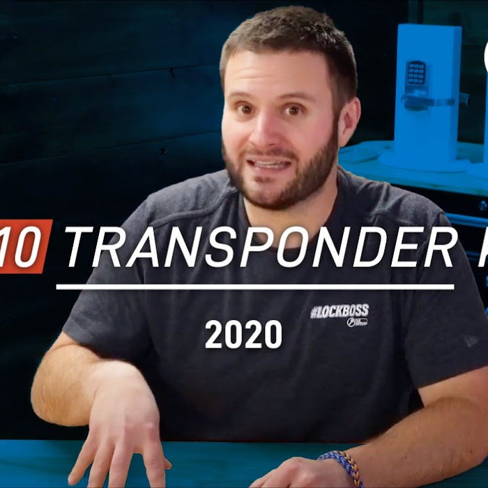 Top 10 Transponder Key Blanks In The USA for 2020! | Locksmithing 101