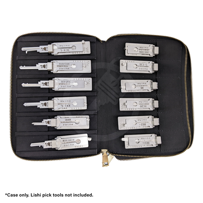 Original Lishi Magnetic Wallet Carrying case 2-in-1 Accessory Original Lishi