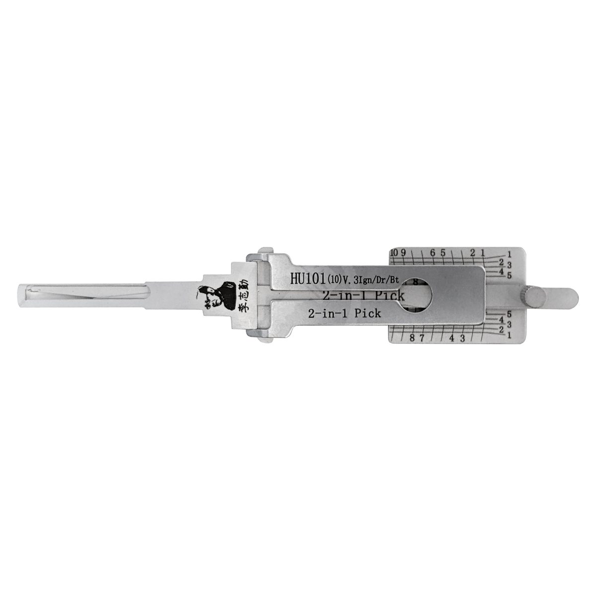 Original Lishi 2-1 Pick/Decoder for Ford HU101 V3 — CLK Supplies