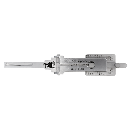 RLOKK Auto LiShi HU101 2-in-1 Dietrich en Decoder voor Auto, Veiligheidsslot -Opener, Zilver RLOKK Auto LiShi HU101 2-in-1 Dietrich en Decoder voor Auto, Veiligheidsslot -Opener, Zilver
