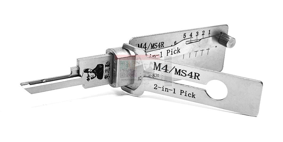 Original Lishi 2-1 Pick/Decoder for Master Lock M4, 1092V — CLK