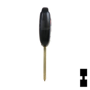 Lexus 3 Button 4C Remote Head Key (3B5) - By Ilco Automotive Key Ilco
