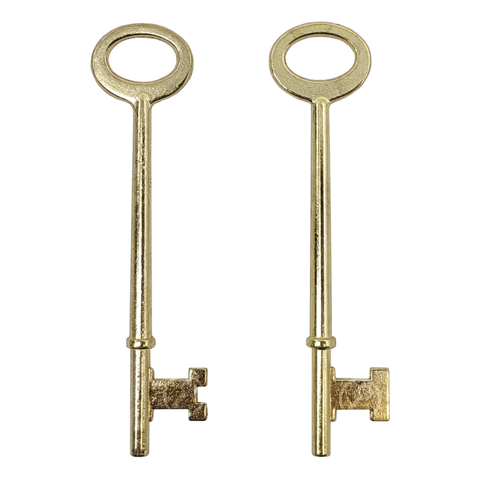 Notch and Flat Skeleton Keys 2/pk
