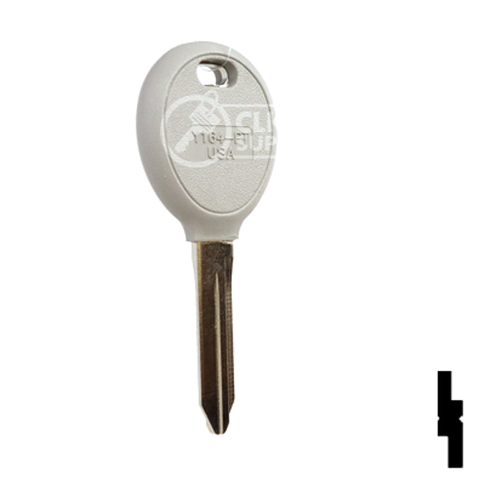 Chrysler (Y164PT) Transponder Key -by Ilco All Ilco