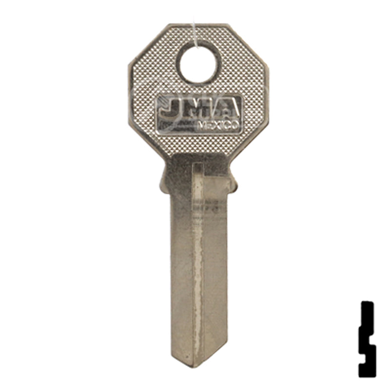 Uncut Key Blank | Phillips Mexico | PHI-52, PHA1 — CLK Supplies