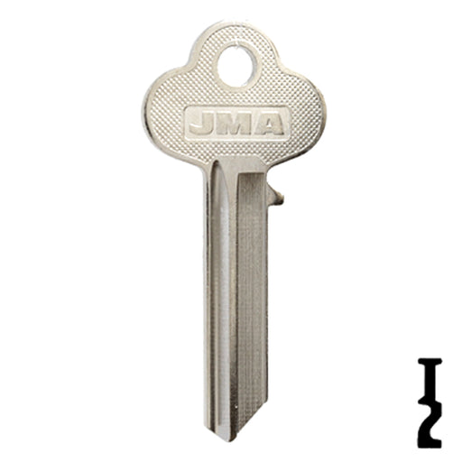 Uncut Key Blank | Lockwood | LWO3D-NP,  A1015M All JMA USA