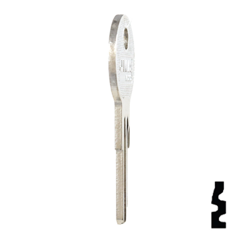 YALE (Y12-NP,O1122A) Key Blank - by JMA All JMA USA
