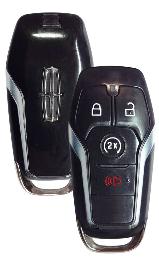 4-Button PEPS FOB 2-Way w/ Lincoln Logo | Lincoln | 5925315 Automotive Key Strattec