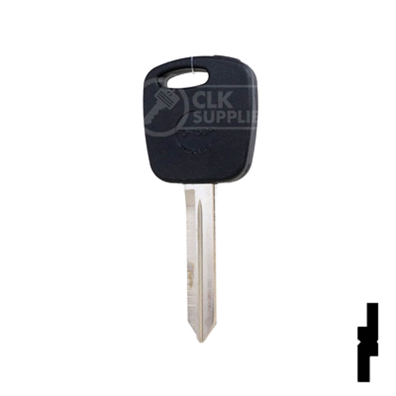 4D-60 Chip Transponder Key | Ford | H74PT/H86PT, 691643, TP06FO-15D.P Automotive Key JMA USA