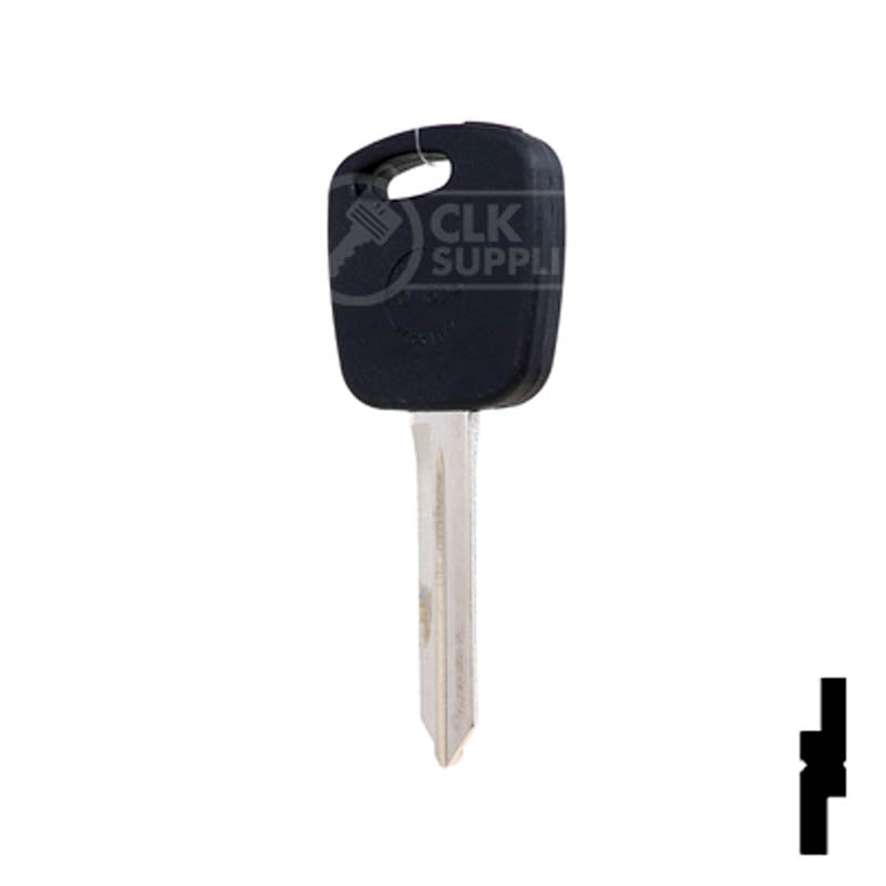 4D-60 Chip Transponder Key | Ford | H74PT/H86PT, 691643, TP06FO-15D.P Automotive Key JMA USA