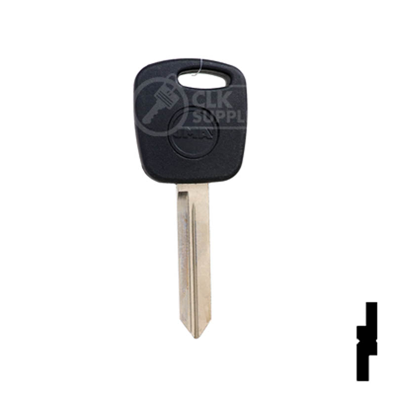 4D-60 Chip Transponder Key | Ford | H74PT/H86PT, 691643, TP06FO-15D.P Automotive Key JMA USA
