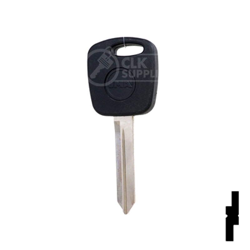 4D-60 Chip Transponder Key | Ford | H74PT/H86PT, 691643, TP06FO-15D.P Automotive Key JMA USA