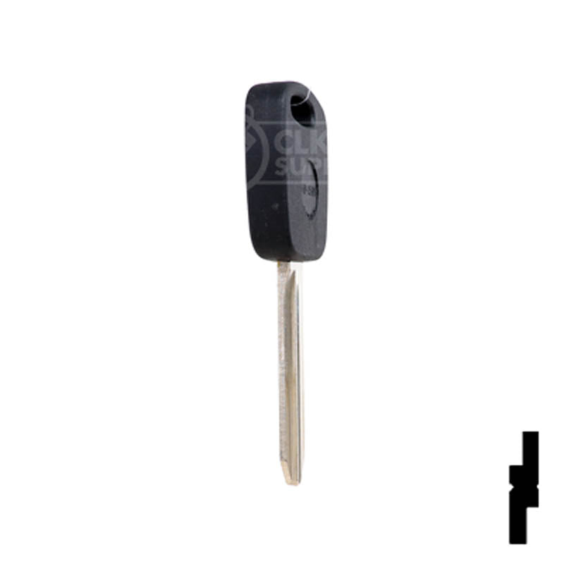 4D-60 Chip Transponder Key | Ford | H74PT/H86PT, 691643, TP06FO-15D.P Automotive Key JMA USA