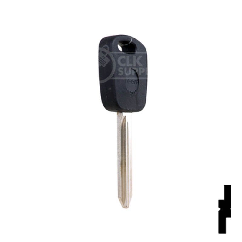 4D-60 Chip Transponder Key | Ford | H74PT/H86PT, 691643, TP06FO-15D.P Automotive Key JMA USA