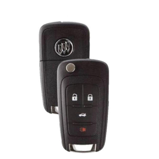 Buick OEM 4 Button Remote Head Flip Key | Strattec | 5912555 Automotive Key Strattec