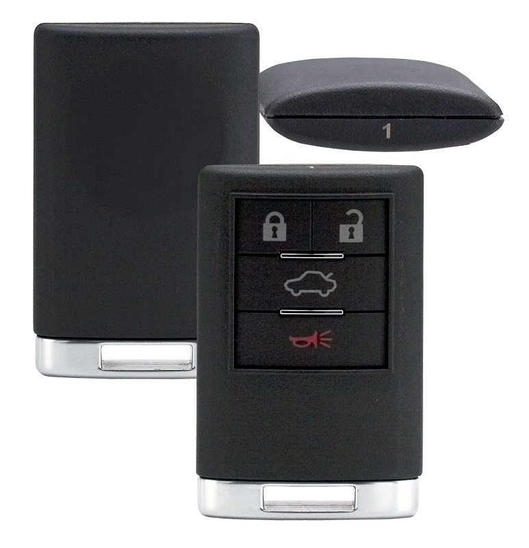 Cadillac CTS OEM 4 Button Remote Key | 5923877 Automotive Key Strattec