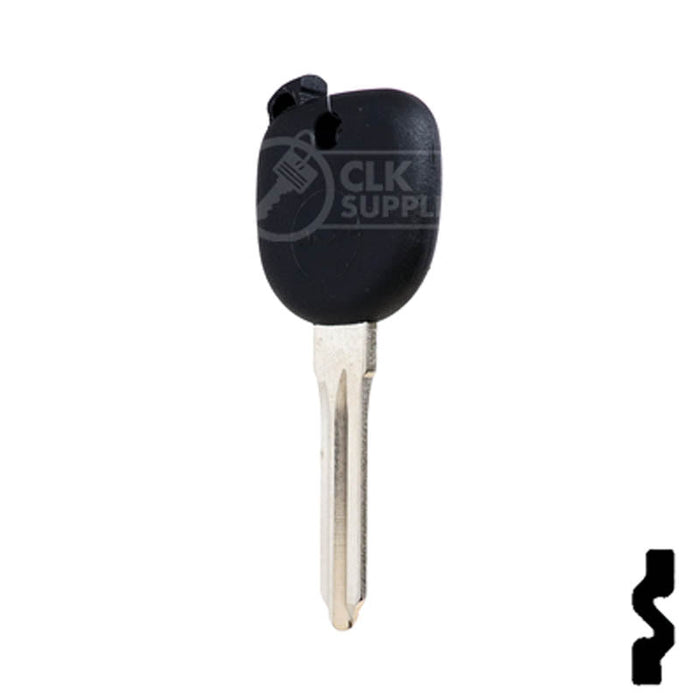 AKS KEYS 10-Pack Uncut Transponder Key – GM ID46 Ext Chip, HS B119-PT, High Security 10-Cut