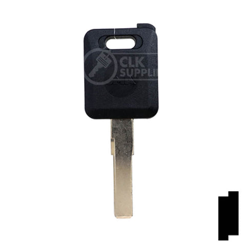 Chipless Key for HU66T5, HU66T6 Audi, Volkswagen Key