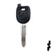 Chipless Key for MIT14, MIT17A Mitsubishi Key Automotive Key JMA USA