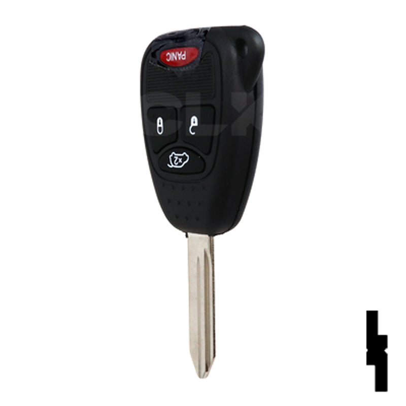Chrysler 4 Button Remote Head Key (4B1) - By Ilco Automotive Key Ilco