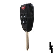 Chrysler 4 Button Remote Head Key (4B1) - By Ilco Automotive Key Ilco