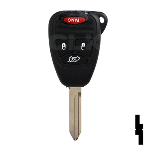 Chrysler 4 Button Remote Head Key (4B4) - By Ilco Automotive Key Ilco