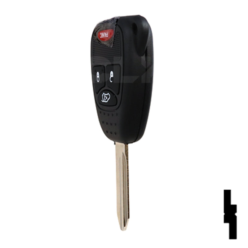 Chrysler 4 Button Remote Head Key (4B4) - By Ilco Automotive Key Ilco