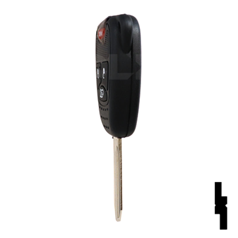 Chrysler 4 Button Remote Head Key (4B4) - By Ilco Automotive Key Ilco