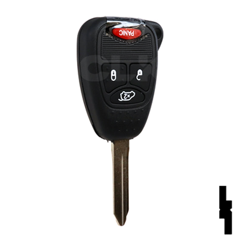 Chrysler 4 Button Remote Head Key (4B4) - By Ilco Automotive Key Ilco