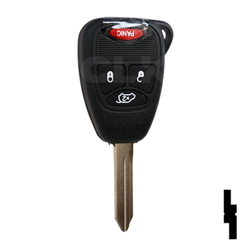 Chrysler 4 Button Remote Head Key (4B4) - By Ilco Automotive Key Ilco