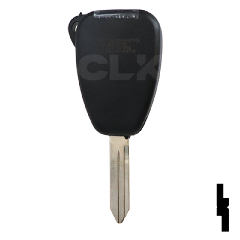 Chrysler 5 Button Remote Head Key 5B3–By Ilco Automotive Key Ilco