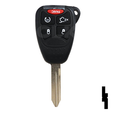 Chrysler 5 Button Remote Head Key W / Hatch (5B1) - By Ilco Automotive Key Ilco